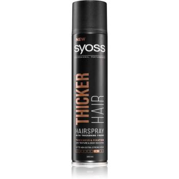 Syoss Thicker Hair hajlakk extra erős fixáló hatású 300 ml