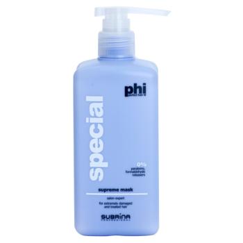 Subrina Professional PHI Special intenzív ápoló maszk a kémiailag kezelt hajra 500 ml
