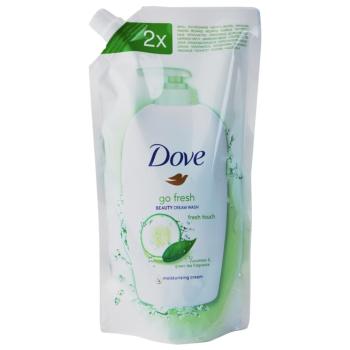 Dove Go Fresh Fresh Touch folyékony szappan utántöltő uborka és zöld tea 500 ml