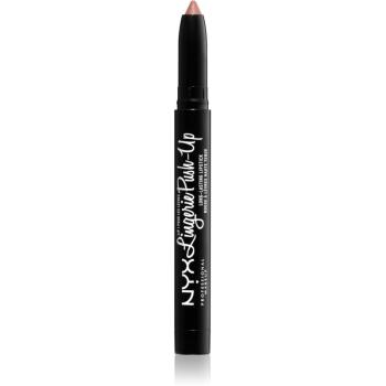 NYX Professional Makeup Lip Lingerie Push-Up Long-Lasting Lipstick mattító rúzs ceruzában árnyalat BEDTIME FLIRT 1.5 g