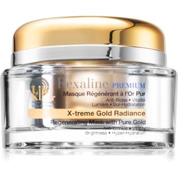 Rexaline Premium Line-Killer X-Treme Gold Radiance mélyen regeneráló maszk 24 karátos arannyal 50 ml