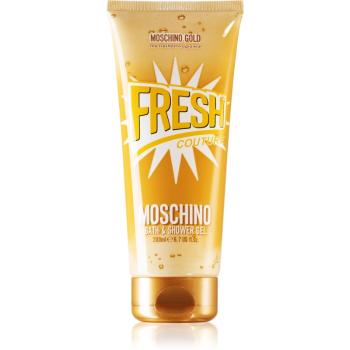 Moschino Gold Fresh Couture tusoló- és fürdőgél hölgyeknek 200 ml