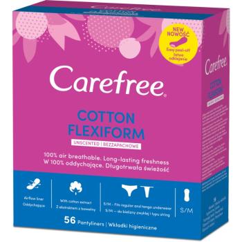 Carefree Cotton Flexiform tisztasági betétek 56 db