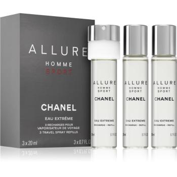 Chanel Allure Homme Sport Eau Extreme Eau de Parfum uraknak 3 x 20 ml