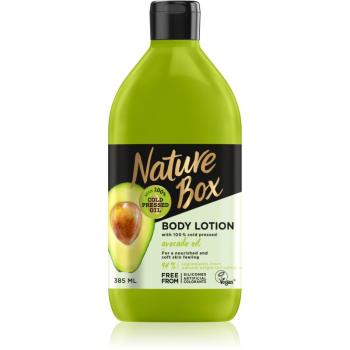 Nature Box Avocado tápláló testápoló krém 385 ml