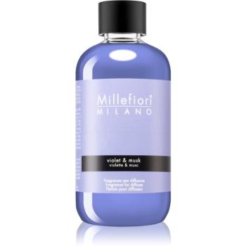 Millefiori Natural Violet & Musk aroma diffúzor töltelék 250 ml