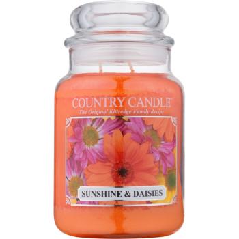 Country Candle Sunshine & Daisies illatos gyertya 652 g