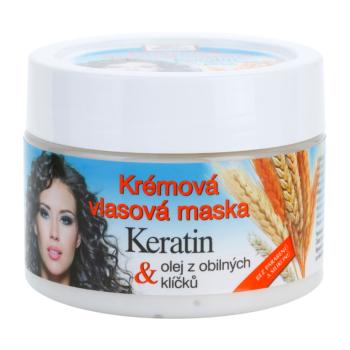 Bione Cosmetics Keratin Grain krémes maszk minden hajtípusra 260 ml