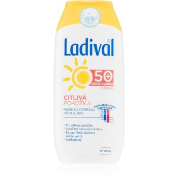 Ladival Sensitive napvédő tej érzékeny bőrre SPF 50+ 200 ml