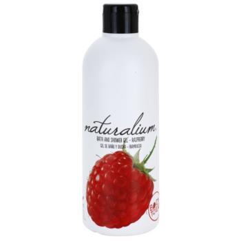 Naturalium Fruit Pleasure Raspberry tápláló tusoló gél Raspberry 500 ml