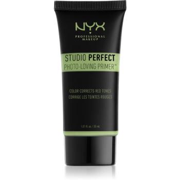 NYX Professional Makeup Studio Perfect Primer Egységesítő sminkalap árnyalat 02 Green 30 ml