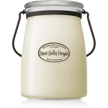 Milkhouse Candle Co. Creamery Brown Butter Pumpkin illatos gyertya Butter Jar 624 g