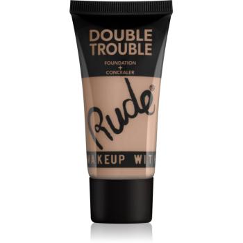Rude Cosmetics Double Trouble Krémes alapozó és korrektor egyben árnyalat 87932 Fair 30 ml