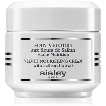 Sisley Velvet Nourishing Cream with Saffron Flowers hidratáló krém száraz és érzékeny bőrre 50 ml