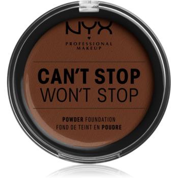 NYX Professional Makeup Can't Stop Won't Stop púderes make-up árnyalat 22.7. Deep Walnut 10.7 g