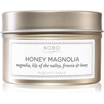 KOBO Natural Math Honey Magnolia illatos gyertya alumínium dobozban 113 g