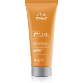 Wella Professionals Creatine+ Straight krém a haj kiegyenesítésére minden hajtípusra Straight C/S 200 ml