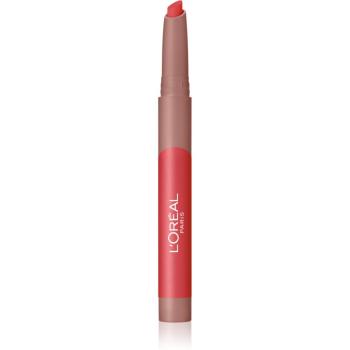 L’Oréal Paris Infallible Matte Lip Crayon rúzsceruza matt hatással árnyalat 108 Hot Apricot 2.5 g