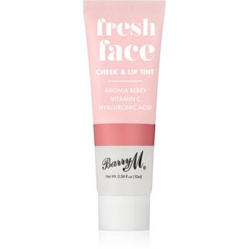 Barry M Fresh Face folyékony arcpír és szájfény árnyalat Summer Rose 10 ml