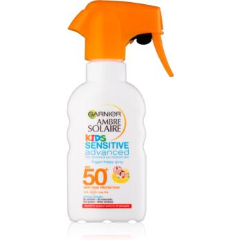 Garnier Ambre Solaire Sensitive Advanced védő spray gyermekeknek SPF 50+ 200 ml