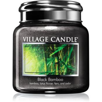 Village Candle Black Bamboo illatos gyertya 390 g