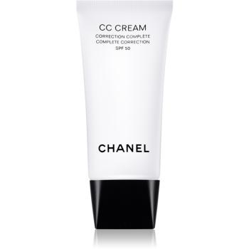 Chanel CC Cream bőrszín egységesítő krém SPF 50 árnyalat 40 Beige 30 ml