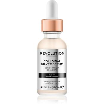 Revolution Skincare Colloidal Silver Serum aktív szérum az arckontúrok kisimulásáért 30 ml
