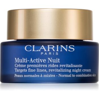 Clarins Multi-Active Night Revitalizáló éjszakai krém a finom vonalakért. normál és kombinált bőrre 50 ml