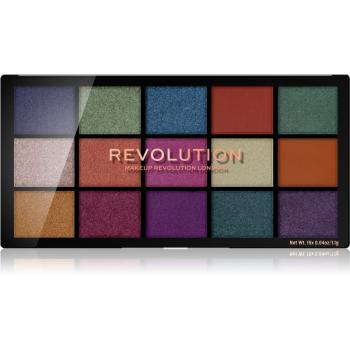 Makeup Revolution Reloaded szemhéjfesték paletta árnyalat Passion for Colour 15 x 1.1 g