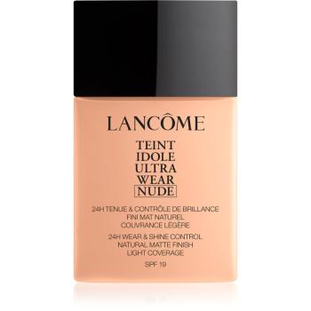 Lancôme Teint Idole Ultra Wear Nude könnyű mattító make-up árnyalat 005 Beige Ivoire 40 ml