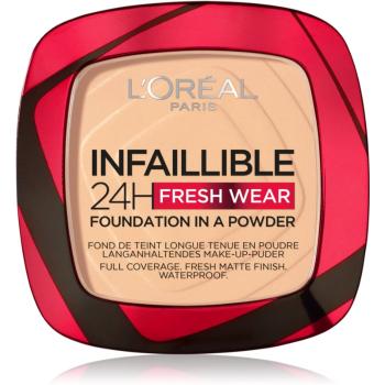 L’Oréal Paris Infaillible Fresh Wear 24h púderes make-up árnyalat 40 Cashmere 9 g