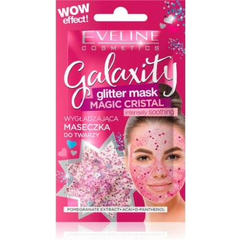 Eveline Cosmetics Galaxity Glitter Mask zselés arcmaszk csillámporral 10 ml