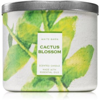 Bath & Body Works Cactus Blossom illatos gyertya esszenciális olajokkal 411 g
