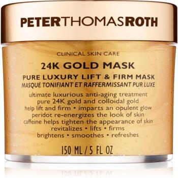 Peter Thomas Roth 24K Gold luxus feszesítő maszk arcra lifting hatással 150 ml