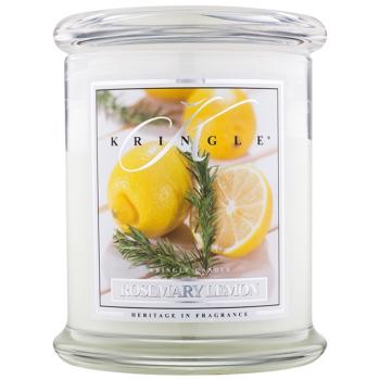 Kringle Candle Rosemary Lemon illatos gyertya 411 g