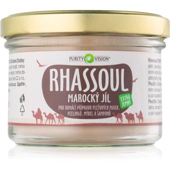 Purity Vision Rhassoul marokkói agyag arcpakolás-, peeling-, szappan- és samponkészítéshez 200 g