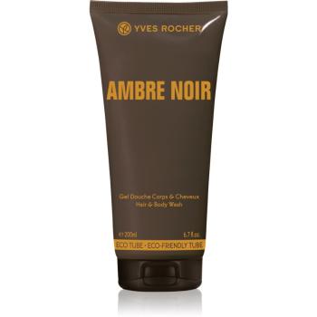 Yves Rocher Ambre Noir tusfürdő gél testre és hajra uraknak 200 ml