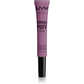 NYX Professional Makeup Powder Puff Lippie matt ajakrúzs párnázott applikátorral árnyalat 15 Will Power 12 ml