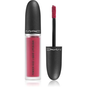MAC Cosmetics Powder Kiss Liquid Lipcolour mattító folyékony rúzs árnyalat Elegance is Learned 5 ml