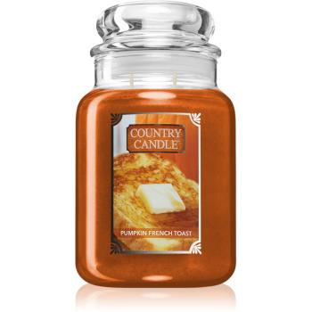 Country Candle Pumpkin & French Toast illatos gyertya 680 g