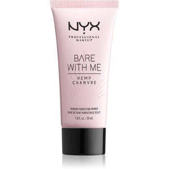 NYX Professional Makeup Bare With Me Hemp Radiant Perfecting Primer Egységesítő sminkalap 30 ml