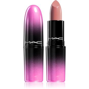 MAC Cosmetics Love Me Lipstick selyem rúzs árnyalat LaissezFaire 3 g