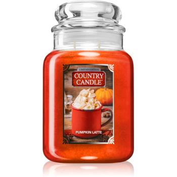 Country Candle Pumpkin Latte illatos gyertya 680 g