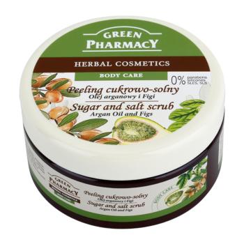 Green Pharmacy Body Care Argan Oil & Figs cukor és só peeling 300 ml
