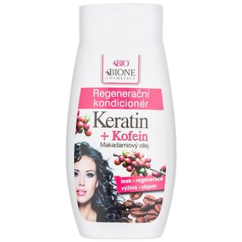 Bione Cosmetics Keratin Kofein regeneráló kondicionáló hajra 260 ml