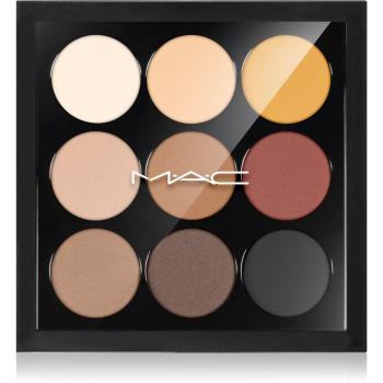 MAC Cosmetics Eye Shadow x9 szemhéjfesték paletta árnyalat Semi-Sweet Times Nine 5.85 g
