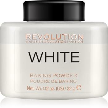 Makeup Revolution Baking Powder porpúder árnyalat White 32 g