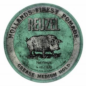Reuzel Green Pomade Green Pomade pomádé közepes fixálásért 113 ml