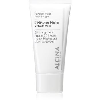 Alcina For All Skin Types 5 perces maszk egy friss megjelenésű bőrért 50 ml