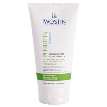Iwostin Purritin Rehydrin hidratáló tisztító gél a pattanások kezelése által kiszárított és irritált bőrre 150 ml